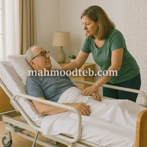 محمود طب اجاره تخت بیمارستانی وسایل نگهداری بیمار در منزل اتاق آی سی یو ICU در تهران فرمانیه