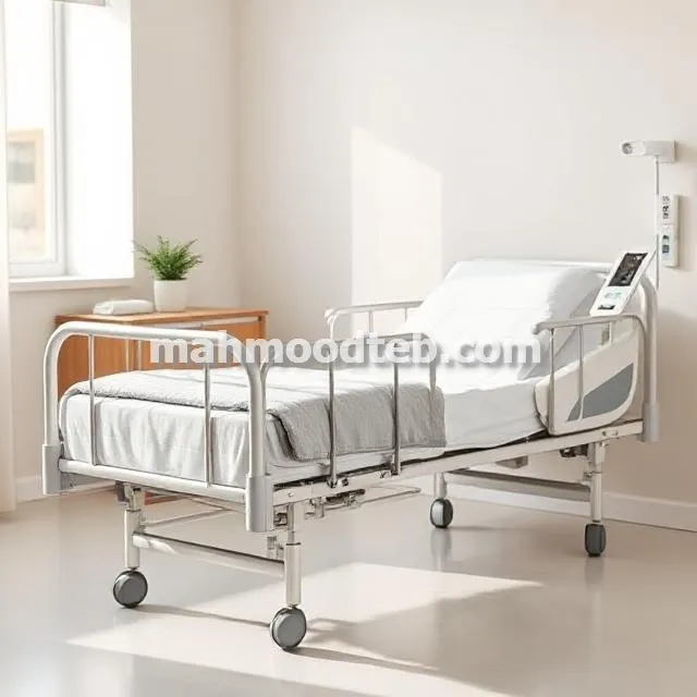 اجاره تخت بیمارستانی سه شکن مکانیکی در تهران