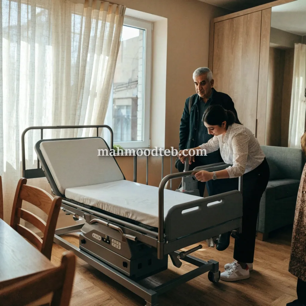 مراحل اجاره تخت بیمارستانی در تهران